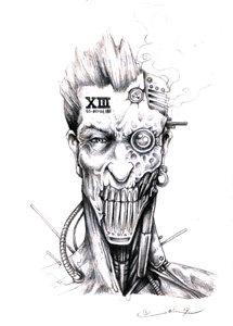 Dise�o personaje cyborg